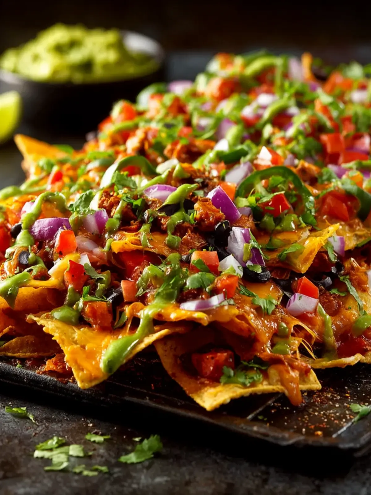 Loaded Veggie Nachos First Image