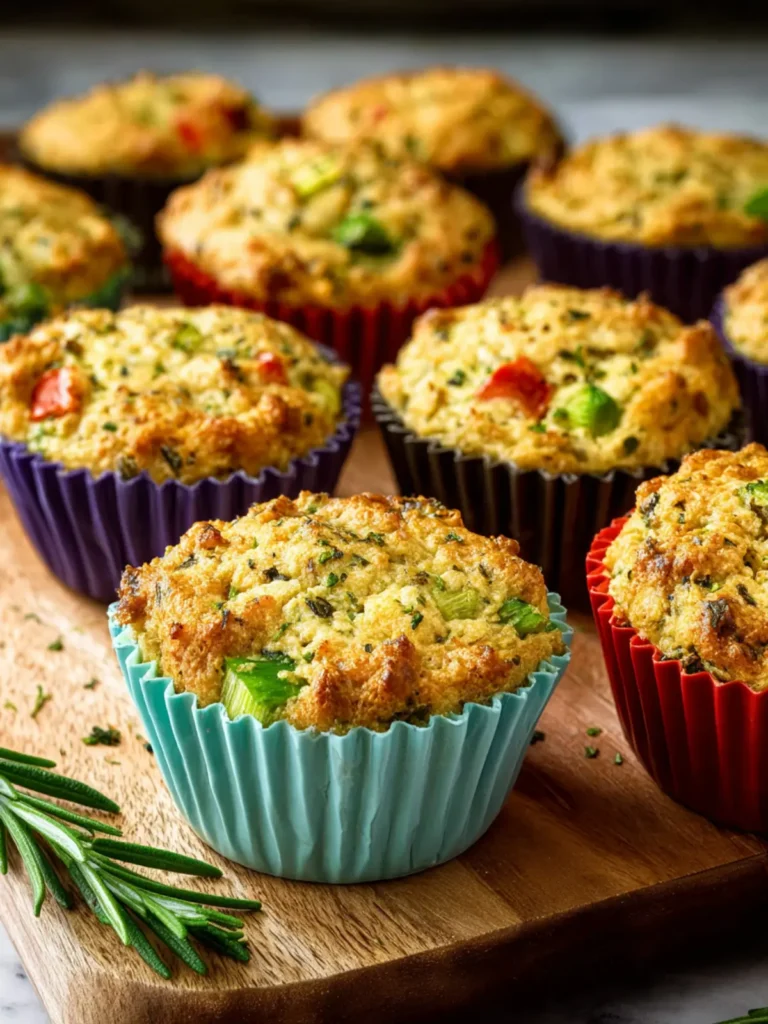 Low-Carb High-Fiber Savory Muffins First Image