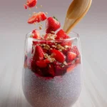 Strawberry Chia Pudding (High-Protein) First Image