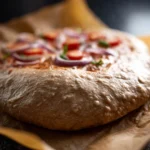 Whole Wheat Sourdough Pizza Dough Recipe First Image