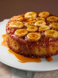 Banana Upside Down Cake First Image