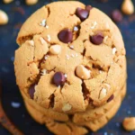 Peanut Butter Chocolate Chip Cookies {Soft & Chewy} First Image