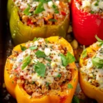 ground turkey stuffed peppers First Image