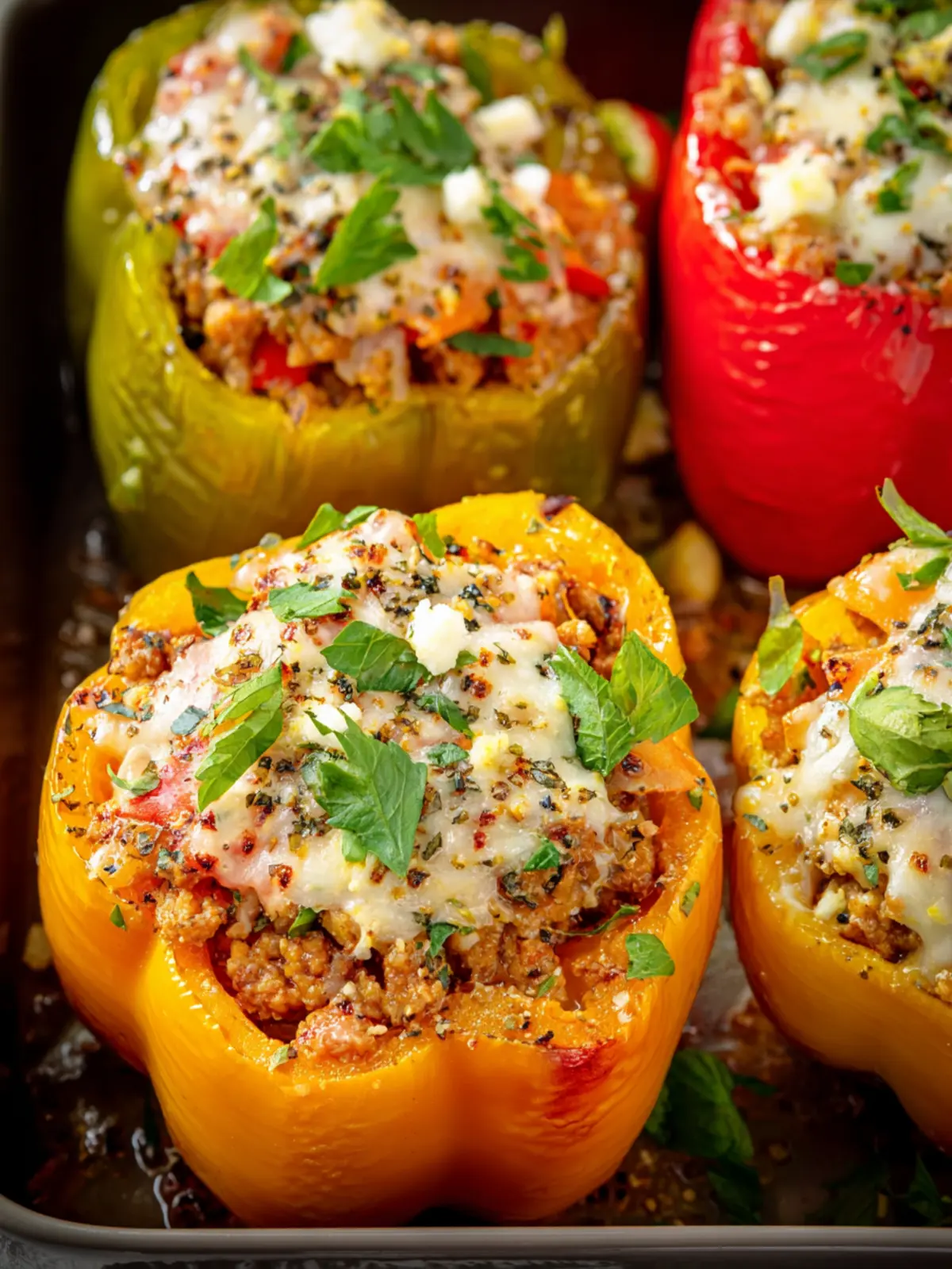 Ground Turkey Stuffed Peppers: A Juicy, Guilt-Free Delight