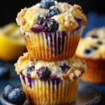 lemon blueberry muffins First Image