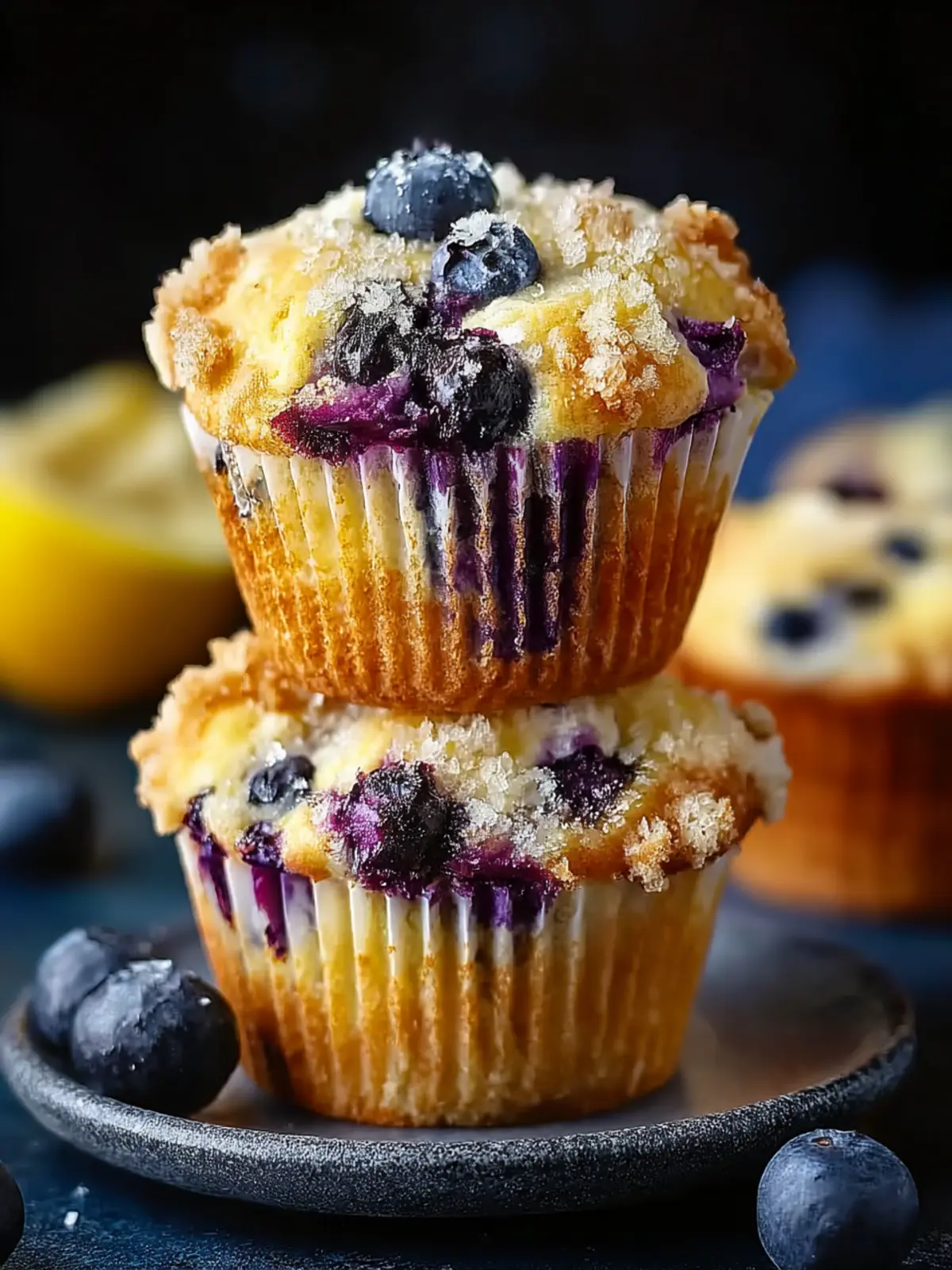 Lemon Blueberry Muffins: The Best Morning Indulgence Ever